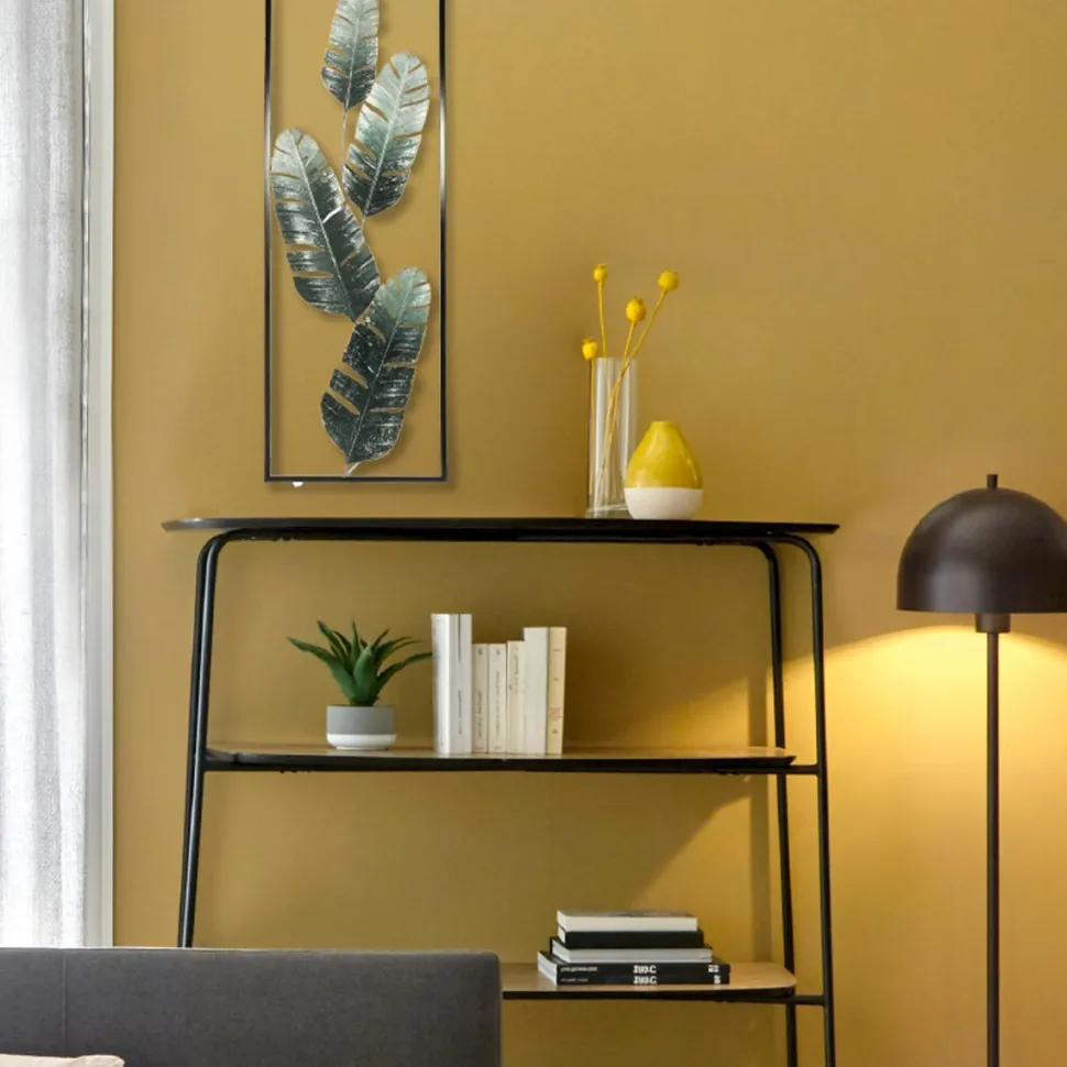 Atmosphera Deco Murale Metal Bananier D.31X89Cm