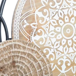 Atmosphera Deco Murale Metal Bois 98X50Cm