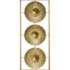Atmosphera Deco Murale Metal Dore 25X61Cm