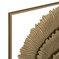 Atmosphera Deco Murale Metal Solea D.76X76Cm