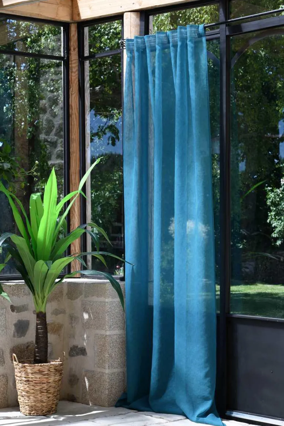 maxibazar Derby Voile 140X260Cm Canard