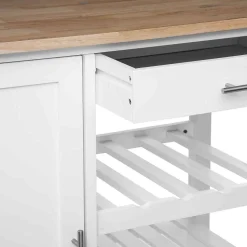 Desserte Claude Blanc D.100X47.8X87.3Cm