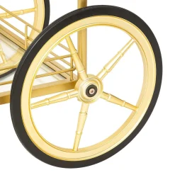 Desserte Metal Verre Antonella Dore H.90Cm