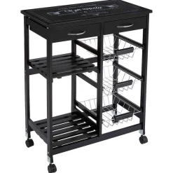 Desserte Verre Gustaf Noir