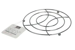 Dessous De Plat Rond Metal Chrome