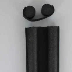 maxibazar Dessous De Porte Double Bourrelet Amovible 93 Cm Noir