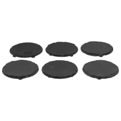 Dessous De Verre Ardoise X6 Pièces Avec Rack