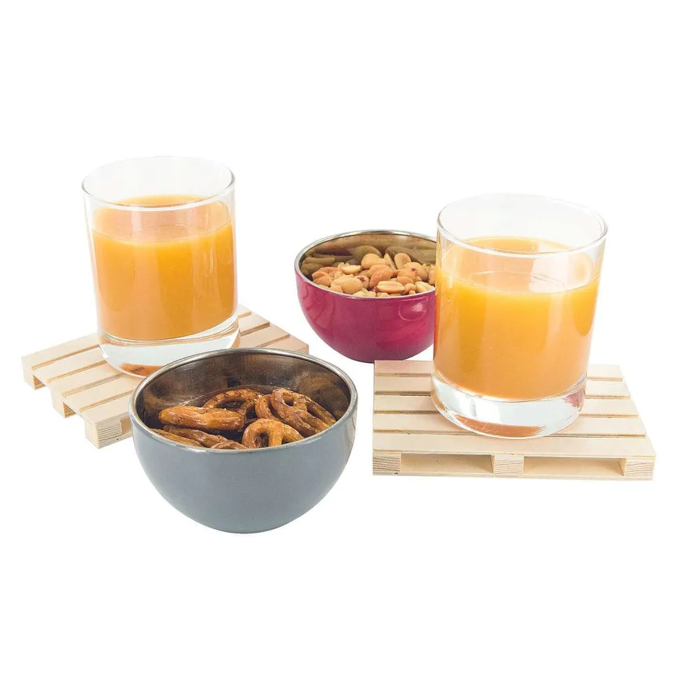 Dessous De Verre Palette Bois X4