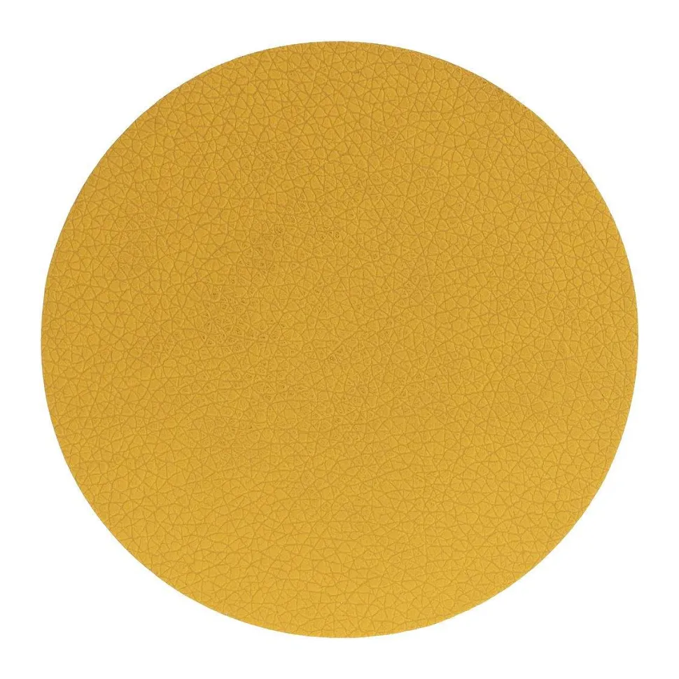 Dessous De Verre X6 Pièces Tenor D.10Cm Jaune