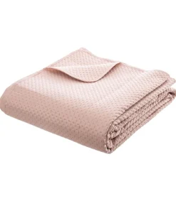 Atmosphera Dessus De Lit Et 2 Taies Dolce Rose Poudre 260X240Cm