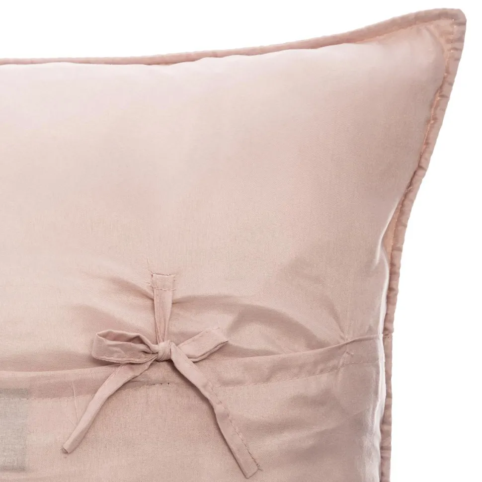Atmosphera Dessus De Lit Et 2 Taies Dolce Rose Poudre 260X240Cm