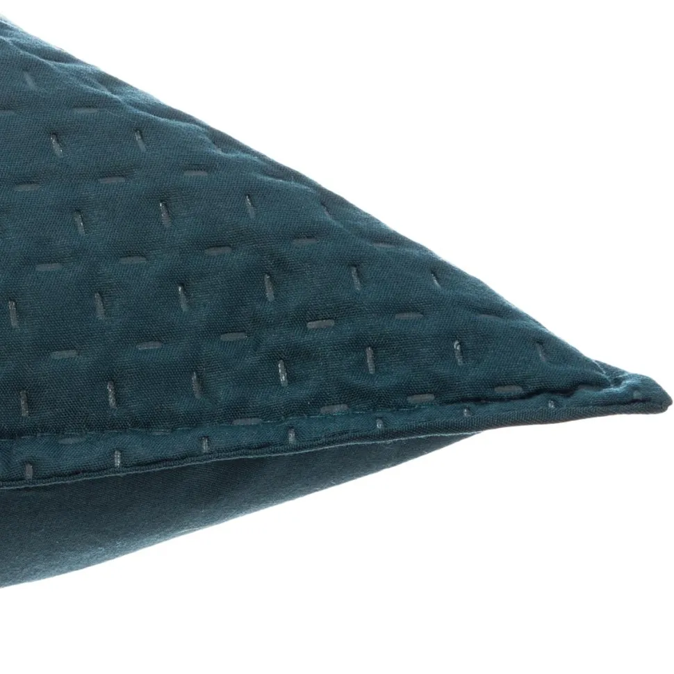 Atmosphera Dessus De Lit Et 2 Taies Dolce Bleu Canard 260X240Cm