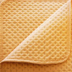 Atmosphera Dessus Lit Dolce 240X260Cm 2 Taies Ocre