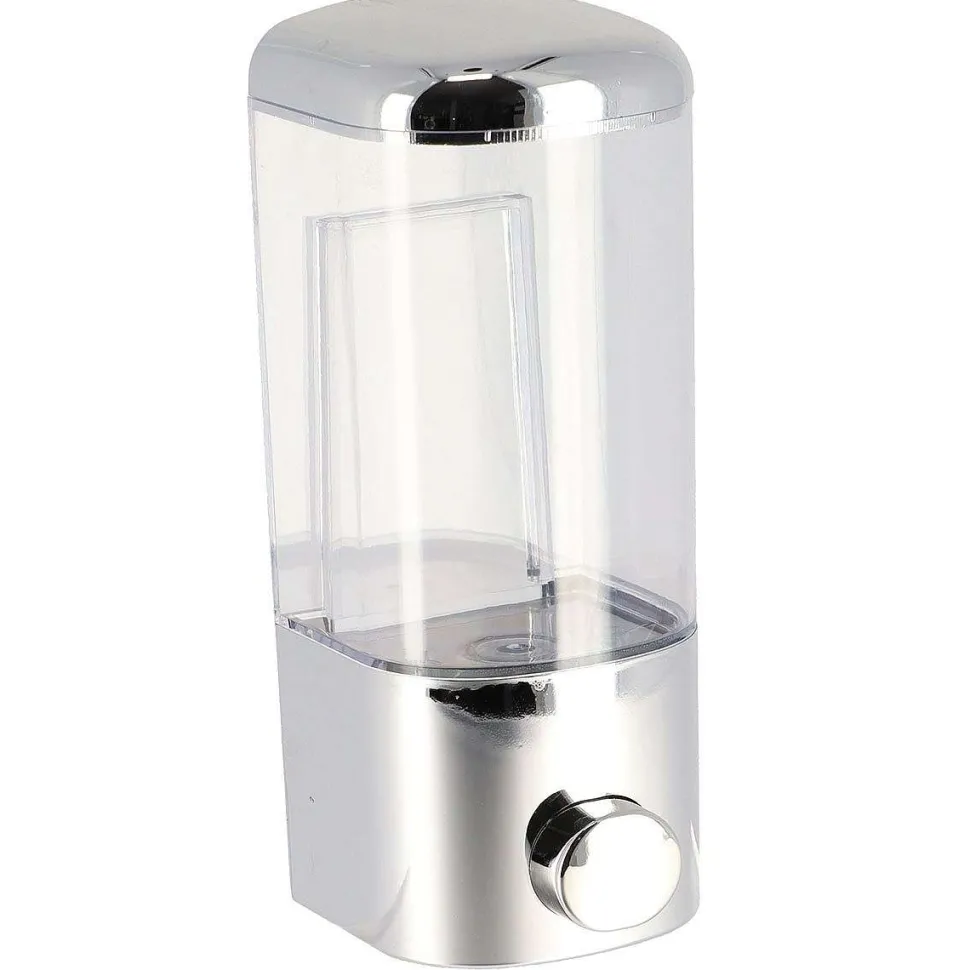 Distributeur A Savon Mural A Fixer 500Ml Chrome