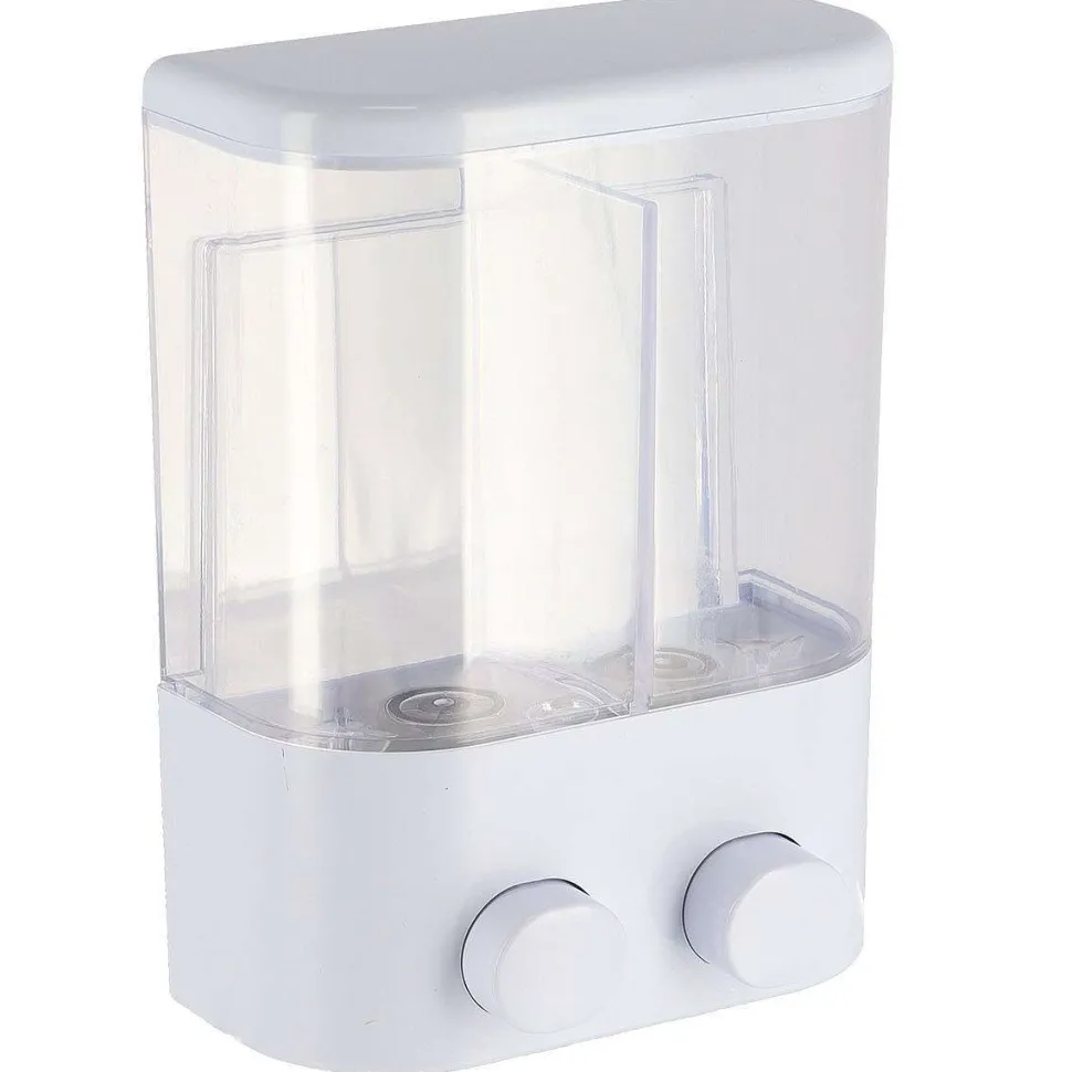 Distributeur A Savon Mural A Fixer 700Ml Blanc