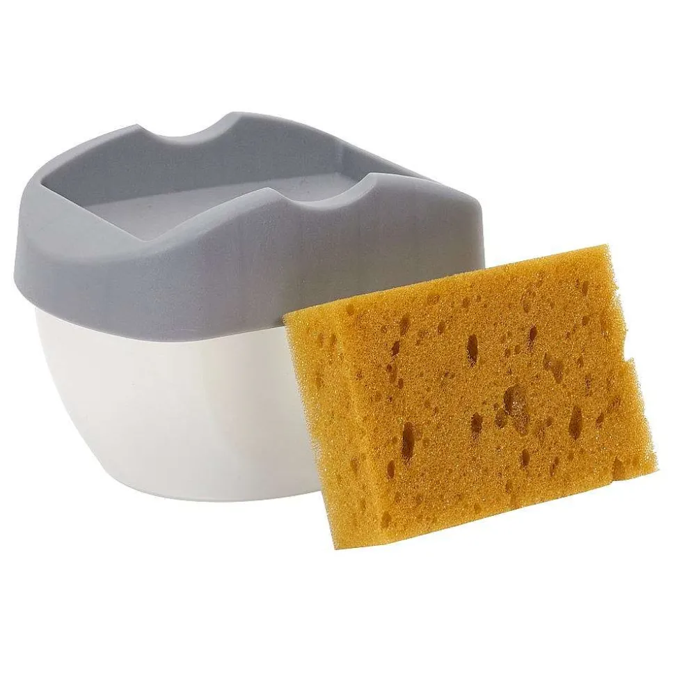 Distributeur De Savon Porte Eponge