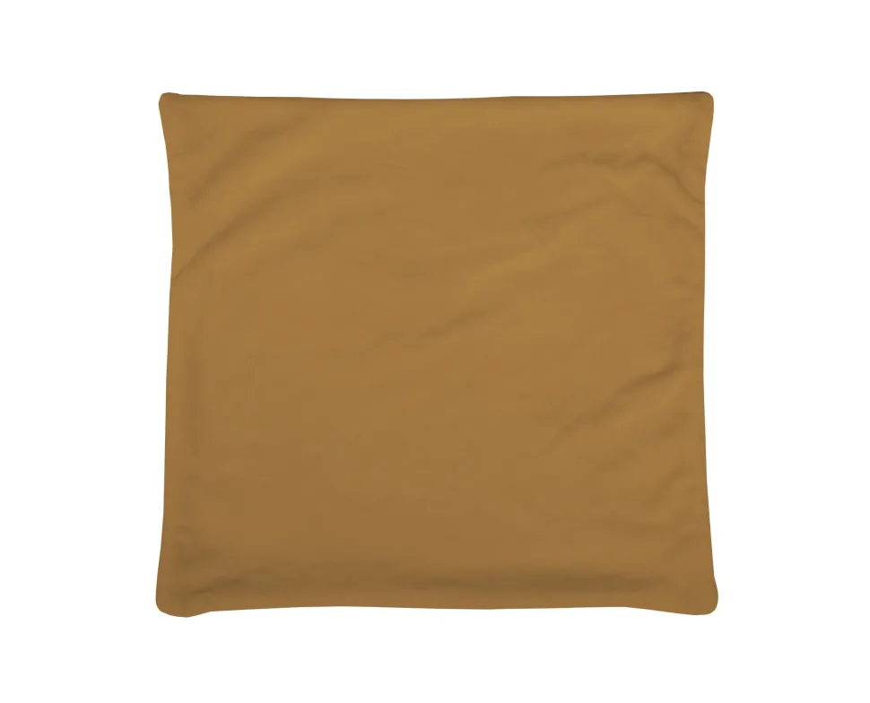 maxibazar Doudou Housse Coussin 40X40Cm Camel