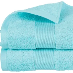 Atmosphera Drap Bain 450Gr Aqua 100X150Cm