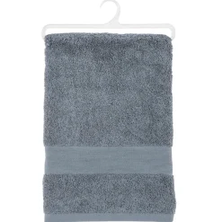 Atmosphera Drap Bain 450Gr Gris Fonce 100X150Cm