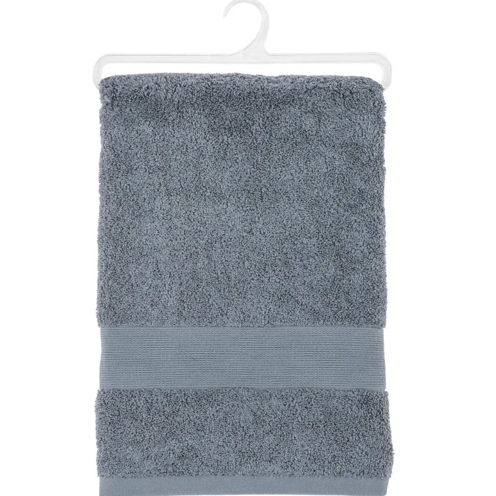 Atmosphera Drap Bain 450Gr Gris Fonce 100X150Cm