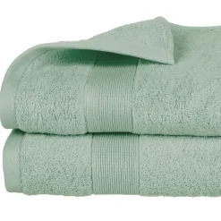 Atmosphera Drap Douche 450Gr Celadon 70X130Cm