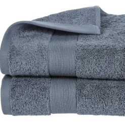 Atmosphera Drap Douche 450Gr Gris Fonce 70X130Cm