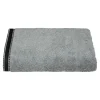 Atmosphera Drap Douche Joia 550Gr Gris Fonce 70X130Cm