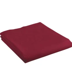 maxibazar Drap Plat 1 Personne 180X290Cm Uni Lina Bourgogne