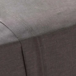 maxibazar Drap Plat 2 Personnes 240X300Cm Actually Noisette