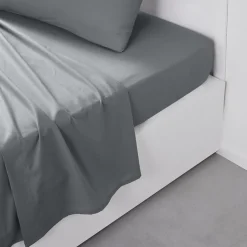 maxibazar Drap Plat 180X290Cm Acier