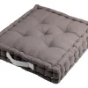 maxibazar Duo Coussin 45X45X10 Gris Perle