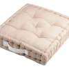 maxibazar Duo Coussin 45X45X10 Lin Ecru