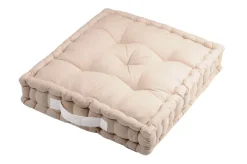 maxibazar Duo Coussin 45X45X10 Lin Ecru