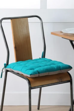 maxibazar Duo Galette 16Pts 40X40 Celadon Souris