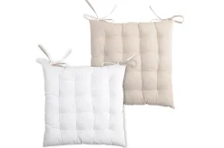 maxibazar Duo Galette 16Pts 40X40 Ecru Lin