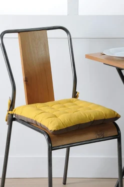 maxibazar Duo Galette 16Pts 40X40 Moutarde Taupe