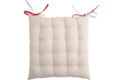 maxibazar Duo Galette 16Pts 40X40 Rouge Lin