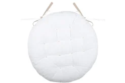 maxibazar Duo Galette Ronde 38Cm Ecru Lin