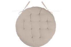 maxibazar Duo Galette Ronde 38Cm Ecru Lin