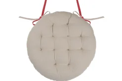 maxibazar Duo Galette Ronde 38Cm Rouge Lin