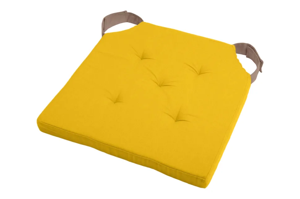 maxibazar Duo Galette Velcro 38X38X4 Moutarde Taupe