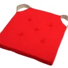 maxibazar Duo Galette Velcro 38X38X4 Rouge