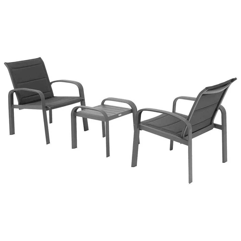 Duo Salon Elyn Anthracite Graphite 2 Places