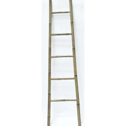 Echelle Porte Serviettes Pm Evasee 5 Barreaux 100% Bambou Ba