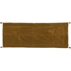 maxibazar Edredon Velours Coton Night Mordore 70X180Cm