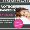 maxibazar Elise Protege Traversin 43X180 Cm Molleton