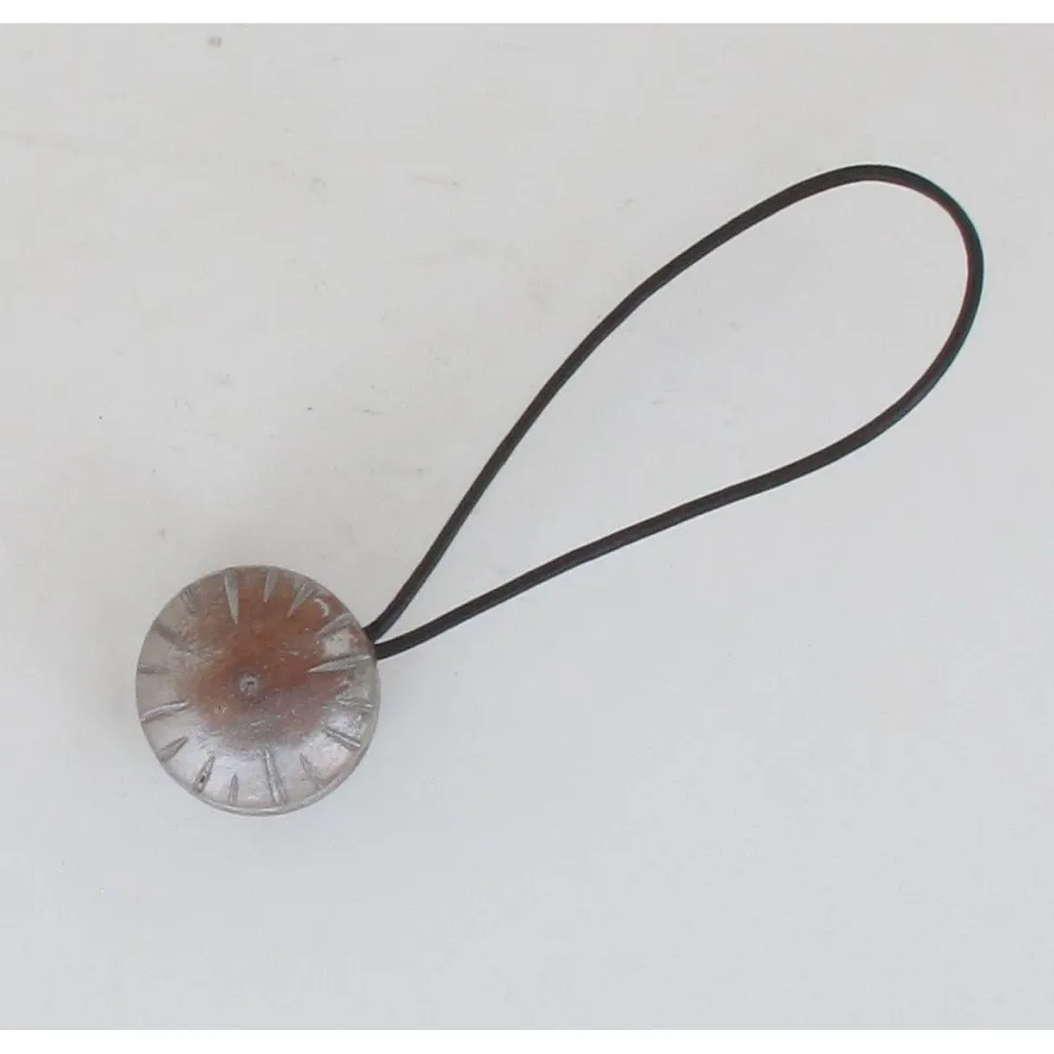 maxibazar Embrasse Bois Aimantee Fanny Pm X2 Argent Rouille