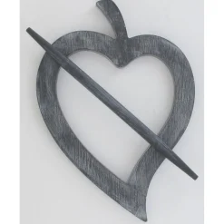 maxibazar Embrasse Bois Fjord Gm Gris Anthracite