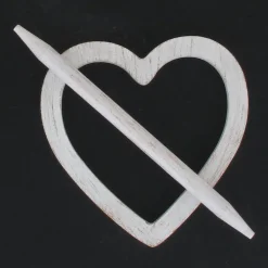 maxibazar Embrasse Mdf Suzon Pm Blanc Or