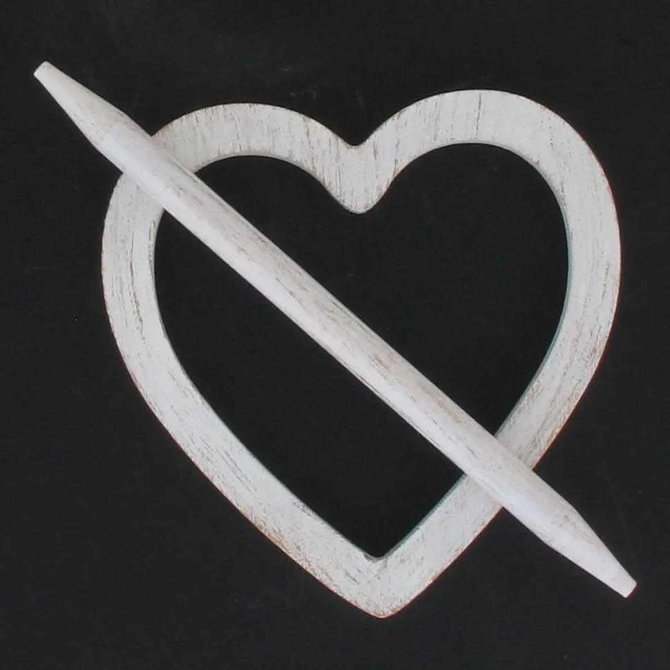 maxibazar Embrasse Mdf Suzon Pm Blanc Or